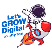 Exabytes-Grow-Digital Sticker by exabytes