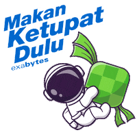 Exabytes-Hooray-Raya Sticker by exabytes