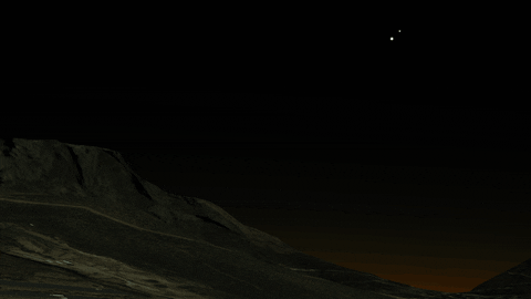 ccnyplanetarium giphyupload astronomy great conjunction sciviz GIF