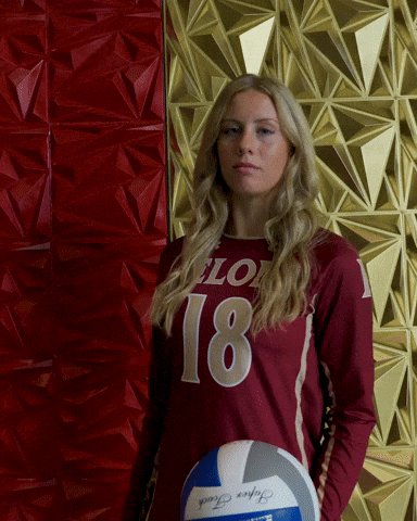Elon Volleyball GIF by Elon Phoenix