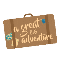 life adventuring Sticker
