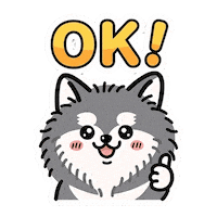 Dog Ok Sticker