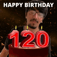 120 Birthday GIF