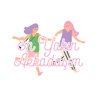 molped bff best friend kanka kız Sticker