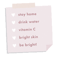 Stay Home Vitamin C Sticker by Wander Beauty