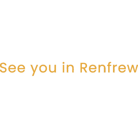 inrenfrew giphyupload renfrew see you in renfrew town of renfrew Sticker