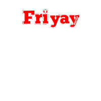 friday Sticker by MISO PUP