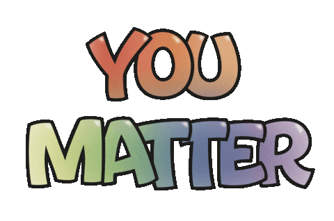 You Matter Mental Health Sticker by Kristen