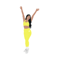 Happy Girl Sticker by By Oriana Collection