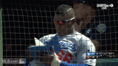 los angeles dodgers GIF by MLB