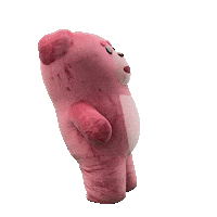 Pink Bear Sticker