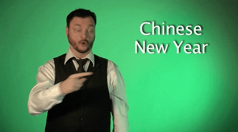 Happy New Year Asl GIF by Sign with Robert