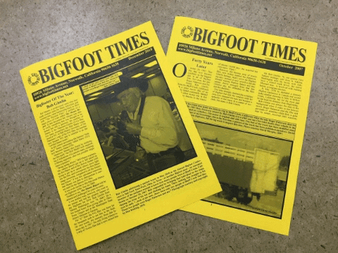 BigfootEruption giphygifmaker news newspaper bigfoot GIF