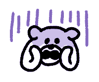 No Way Omg Sticker by takadabear