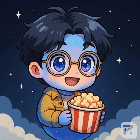 Night Sky Popcorn GIF by Persona