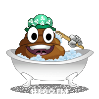 Fart Farting Sticker by Hugo.fm