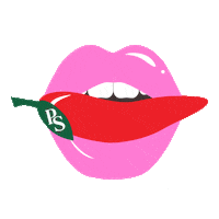 Sassy Big Mouth Sticker by Polite Society