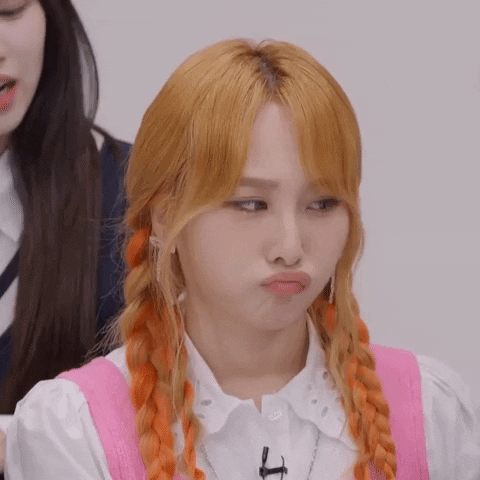 K Pop Pout GIF