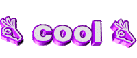 Cool Cool Sticker by AnimatedText