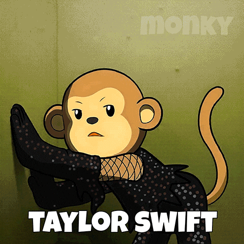 Taylor Swift Album GIF by Wise Monkey Meme