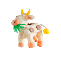 Cow Vaca Sticker by Mi Brontosaurio Azul