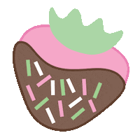 Chocolate Covered Pink Sticker