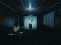 Blue Hair Dancing GIF by Devon Again