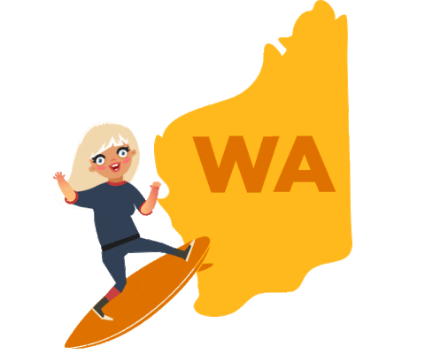 western australia Sticker