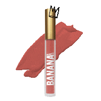 Queen B Gold Sticker by Banana Beauty