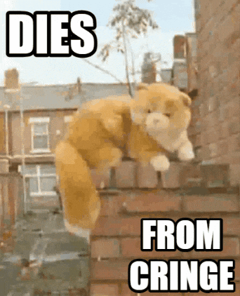 bumrushfordintheback giphygifmaker meme tired cringe GIF