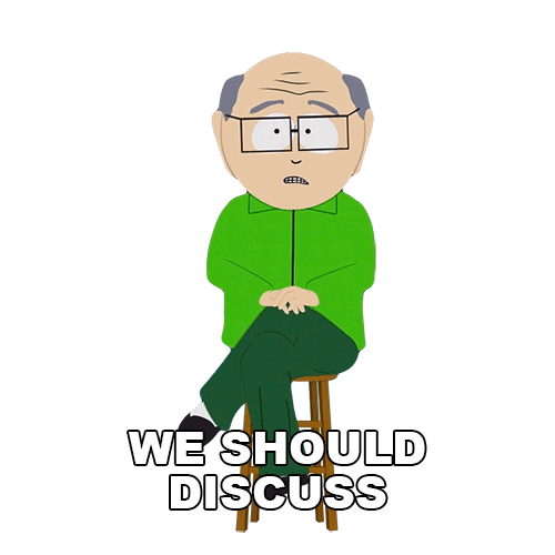 Discuss What Happened Sticker by South Park for iOS & Android GIPHY