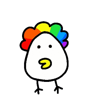 Happy Illustration Sticker