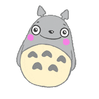 yashassegawa studio ghibli ghibli totoro yashassegawa Sticker