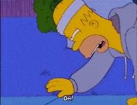 tired homer simpson GIF