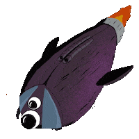 space hurry Sticker by kuhnel