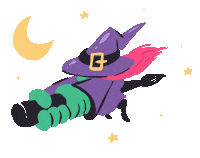 Animation Flying Sticker by MishaXgraphic