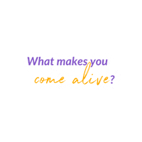 What Makes You Come Alive Sticker by janelledoes