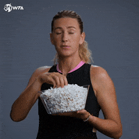 Victoria Azarenka Popcorn GIF by WTA