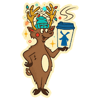 Christmas Drink Sticker by Dutch Bros Coffee