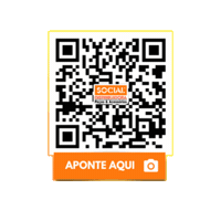 Mascote Qrcode Sticker by Social Distribuidora