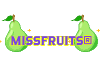 Pear Sticker by Efecantarim