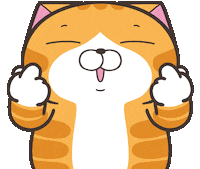 Cat Love Sticker by MochiDad