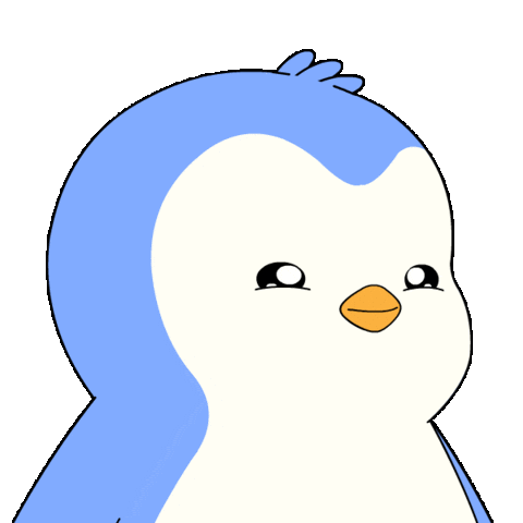 Happy Penguin Sticker by Pudgy Penguins