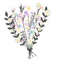 Flower Sticker