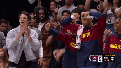 Nba Playoffs Celebration GIF by NBA