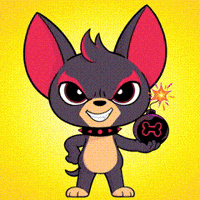 Fun Dog GIF by UpStudiosWorld