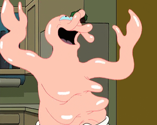 happy futurama jiggle zoidberg GIF