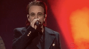 Red Carpet U2 GIF by Recording Academy / GRAMMYs