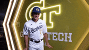 Georgia Tech Baseball GIF by Georgia Tech Yellow Jackets