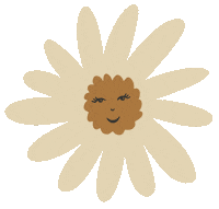 Happy Daisy Flower Sticker